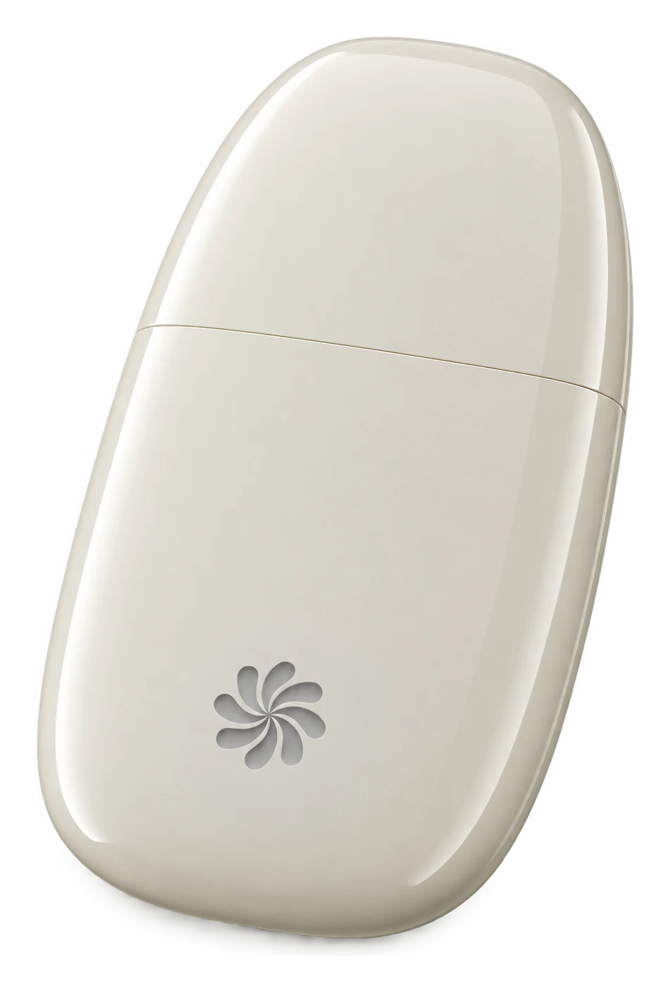 Curv 2g lying face up; its logo lights up like a charge light